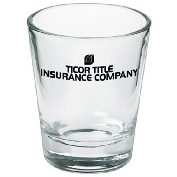 1.5 oz shot glass - clear