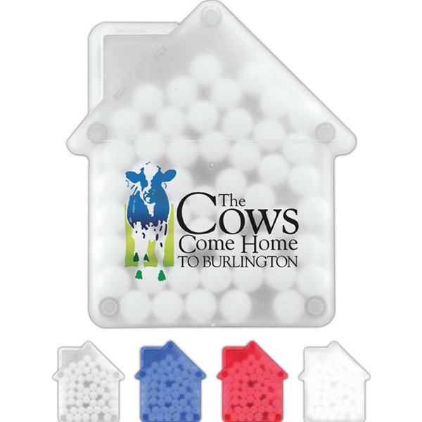 House Shaped Credit Card Mints